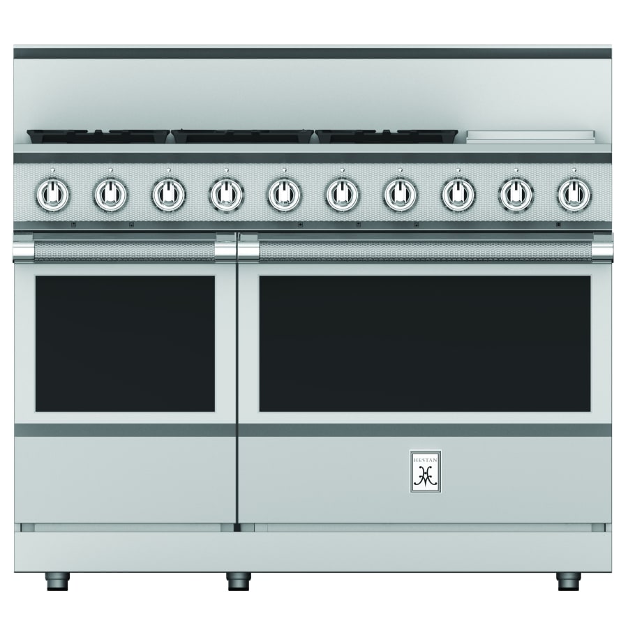 Hestan KRG Series 48 Inch Wide 7.2 Cu. Ft. Free Standing Natural Gas Range with Exclusive PureVection™ Technology - Cookingdom