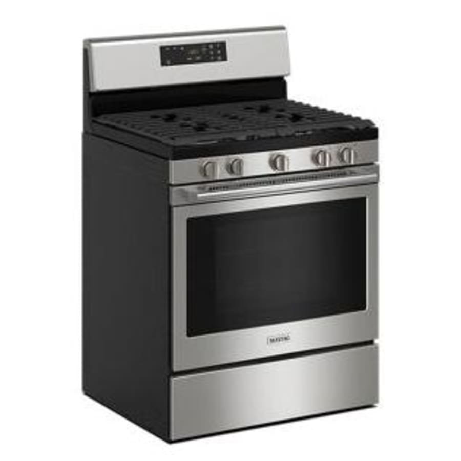 Maytag 30 Inch Wide 5.00 Cu. Ft. Free Standing Gas Range with Keep Warm™ Setting - Cookingdom