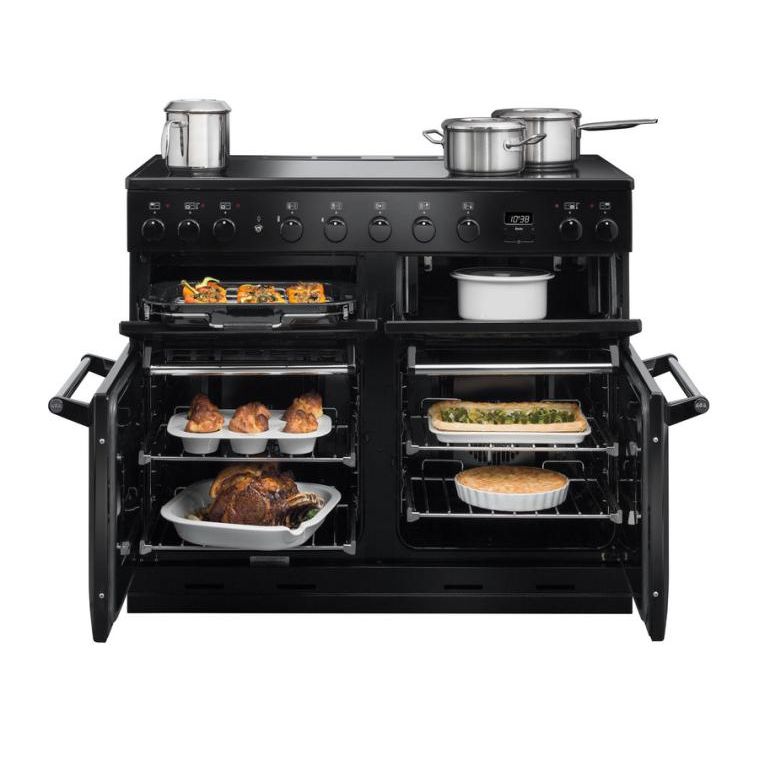 AGA Master chef Deluxe 110 Dual Fuel Cream with Chrome trim - Cookingdom