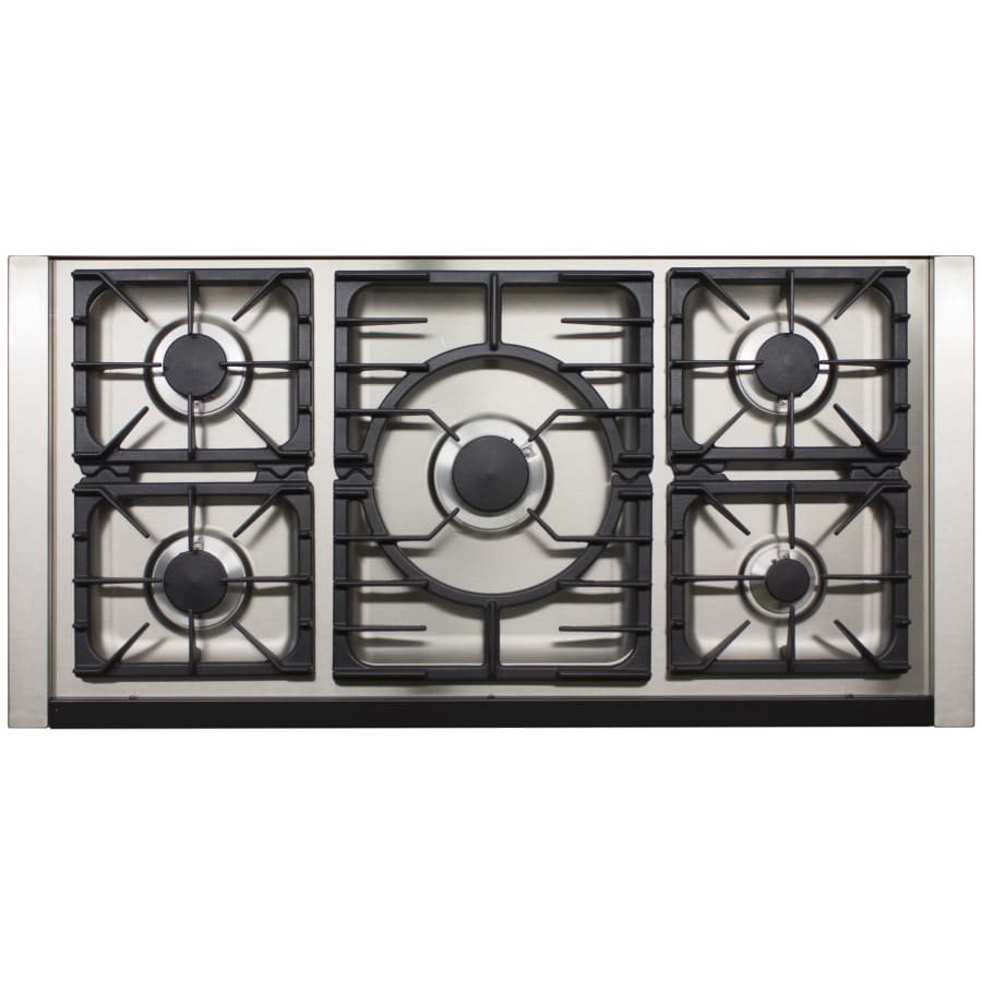 AGA Mercury Series 48 Inch Wide 6 Cu. Ft. Slide In Dual Fuel Range with Glide Out Broiler System™ - Cookingdom