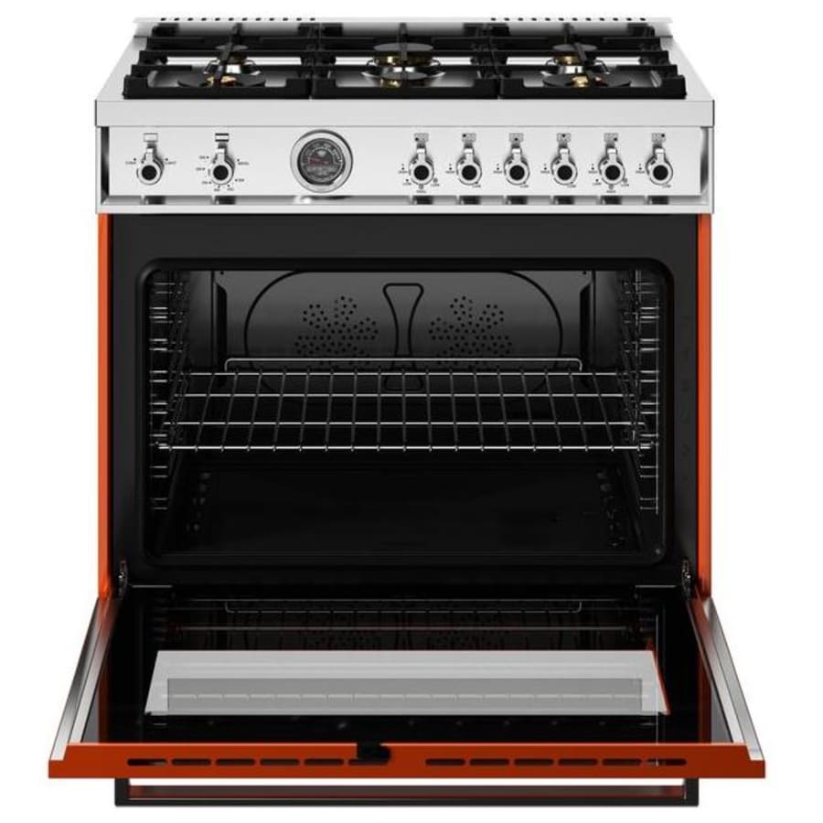 Bertazzoni Professional 36 Inch Wide 5.9 Cu. Ft. Free Standing Gas Range - Cookingdom