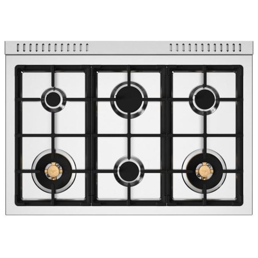Bertazzoni Professional 36 Inch Wide 5.9 Cu. Ft. Free Standing Gas Range - Cookingdom