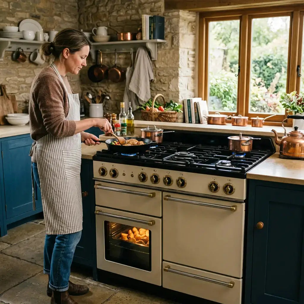 Heritage 110cm Dual Fuel Range Cooker - Cookingdom
