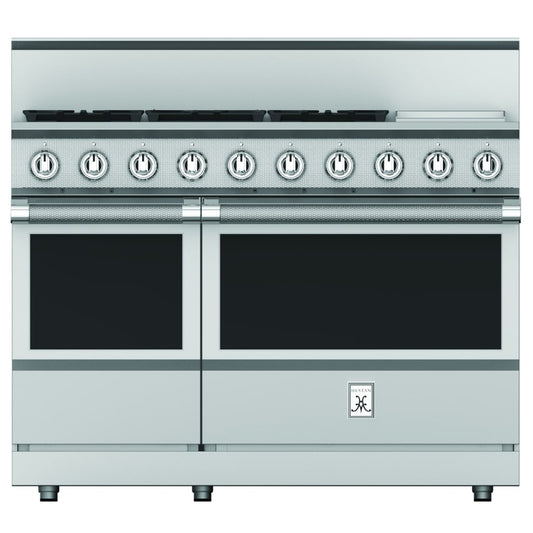 Hestan KRG Series 48 Inch Wide 7.2 Cu. Ft. Free Standing Natural Gas Range with Exclusive PureVection™ Technology - Cookingdom