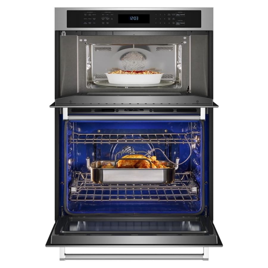 KitchenAid 30 Inch Wide 6.4 Cu. Ft. Electric Oven and Microwave Combo with Air Fry - Cookingdom