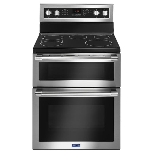 Maytag 30 Inch Wide 6.7 Cu. Ft. Free Standing Electric Range with Convection - Cookingdom