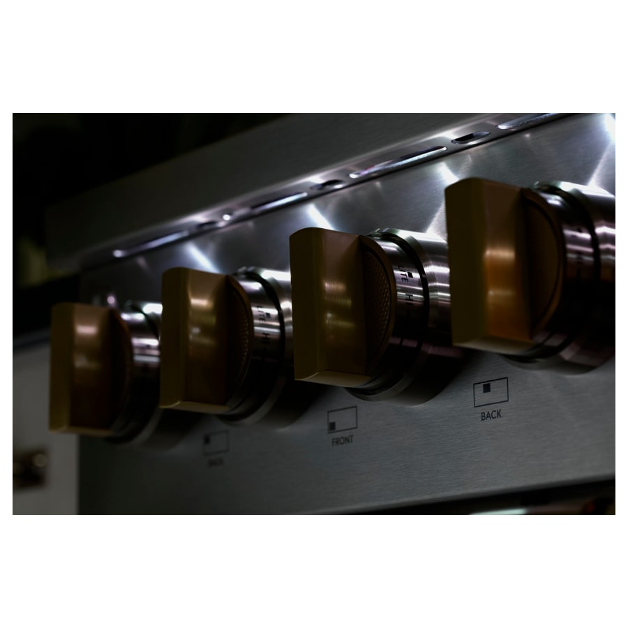 Dacor Transitional 36 Inch Wide 5.9 Cu. Ft. Slide In Gas Range with Three-Part Convection - Cookingdom