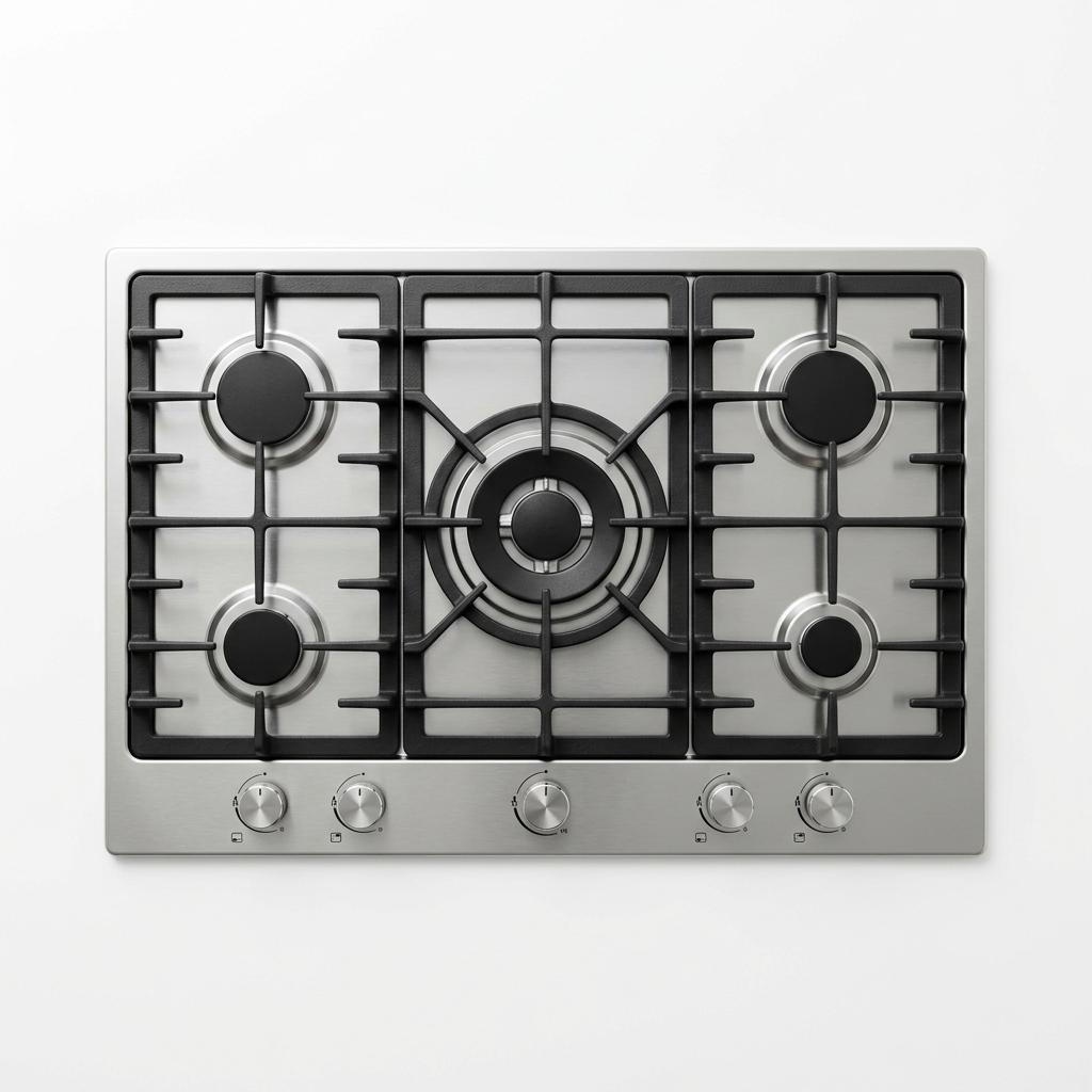 Professional 75cm Stainless Steel Gas Hob