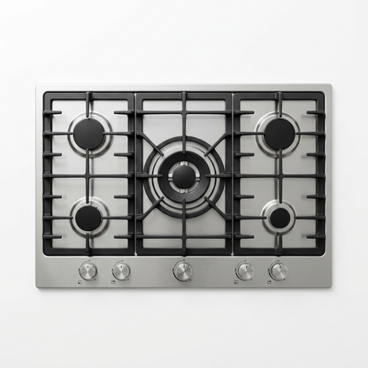 Professional 75cm Stainless Steel Gas Hob