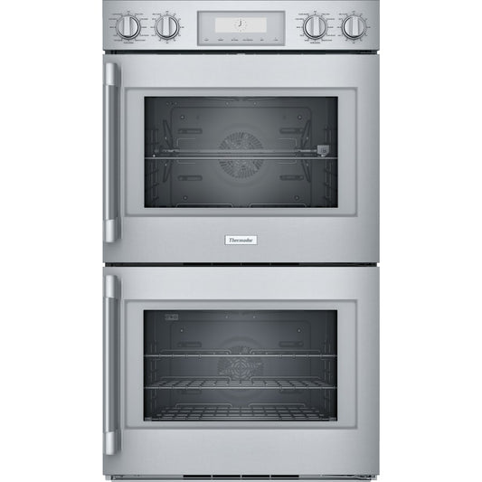 Thermador Professional Series 30 Inch Wide 9 Cu. Ft. Double Electric Oven with Right Side Opening Door - Cookingdom