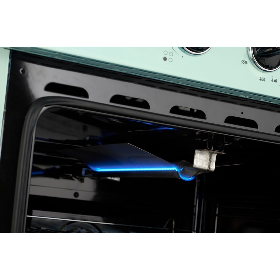 Unique Appliances Classic Retro 30 Inch Wide 3.9 Cu. Ft. Free Standing Gas Range with Power Burner - Cookingdom