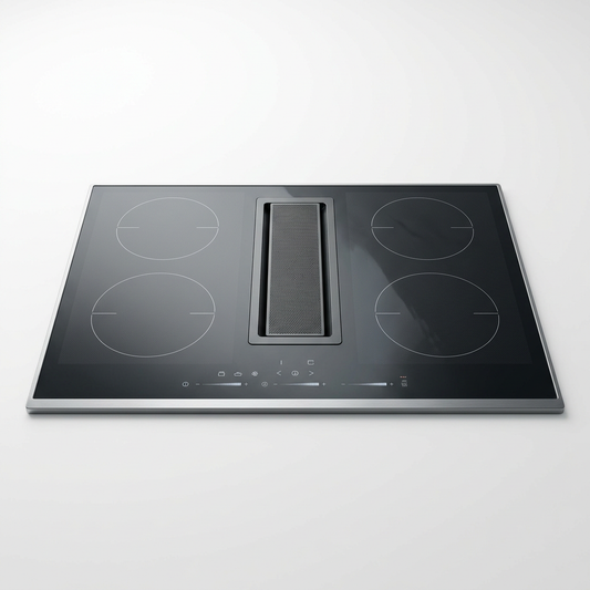 Vented Induction Hob with Integrated Extractor